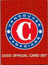 2005 Vancouver Canadians Minor League Baseball - Pick Choose Your Cards