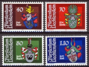 Liechtenstein 1981, Juego Escudo (II) VF MNH, Mi 766-69 cat 5€ - Imagen 1 de 1