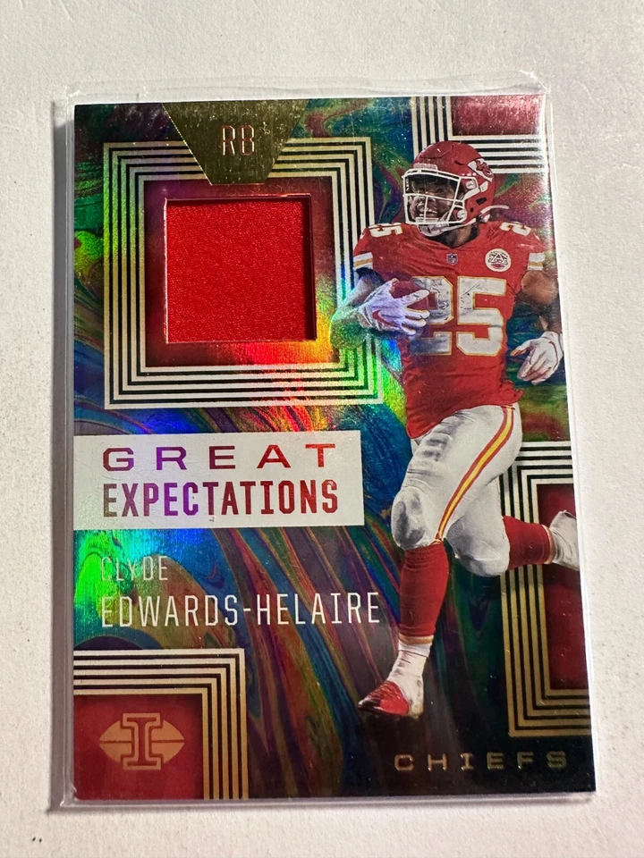 K110,458 - 2020 Illusions Great Expectations Relics #11 Clyde Edwards-Helaire - Image 1 of 1
