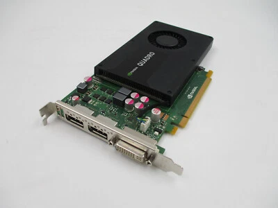 HP NVIDIA Quadro K2000 2GB GDDR5 PCIe Graphics Card P/N: 713380-001 Tested - Image 1 of 4