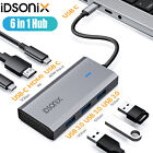 Multiport USB-C Hub Docking Station TypeC To USB 3.0 4K HDMI Adapter For Macbook