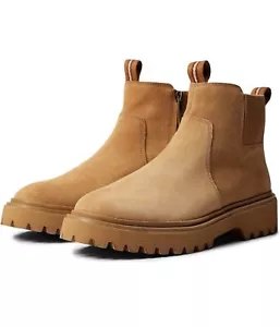 Stivali Calvin nuovi Madewell distanti scamosciati sabbia taglia 6 M donna - Foto 1 di 6