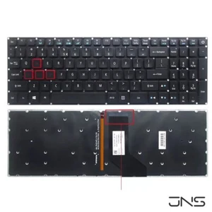 For Acer PH315-51 PH317-51 PH315-51-78NP PH317-52 G3-572 Backlit New US Keyboard - Afbeelding 1 van 4