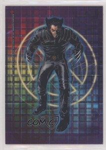 2000 Topps X-Men The Movie Clear Cling Wolverine (Animation) #CL6 0g6j
