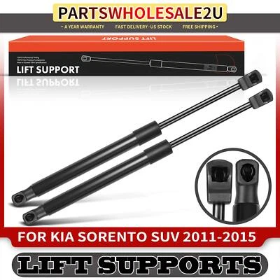 2 piezas soportes de elevación del capó delantero puntales de amortiguador para Kia Sorento 2011 2012 2013-2015 Foto 1 de 4
