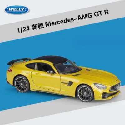 Welly 1:24 Mercedes Benz AMG GTR Diecast Model Chase Car New in Box - Image 1 of 4