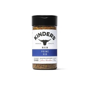 Kinder's Prime Rib Rub Seasoning Large 7.8 oz BBQ Beef Pork Lamb Spice - Picture 1 of 16