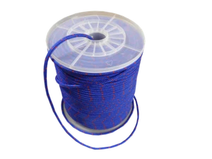 175 m blau & rot Kernmantel 16 geflochten Polypropylen Seil 6 mm Durchmesser - Bild 1 von 1