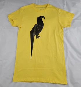 Vestigio Origami Diseño Geométrico Pájaro Amarillo Pequeño - Imagen 1 de 4
