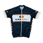 Capo Forma Cycling Jersey Size Large Black & White Men?S Good Used Condition