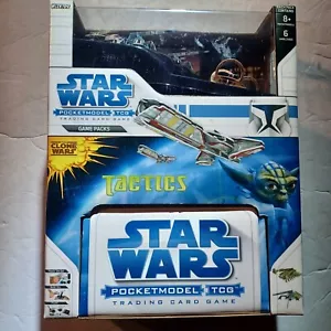 Star Wars PocketModel TCG Cartas Coleccionables Juegos Paquetes Tienda Exhibición Con Todo 36 Pack - Imagen 1 de 13
