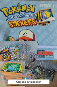 Artbox Pokemon Sticker Series 1 choose one from all Naklejki PR G R Gold - Zdjęcie 1 z 70
