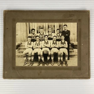 1922-23 Ben Davis High School Basketball Team Kabinett Foto Indianapolis Indiana - Bild 1 von 7