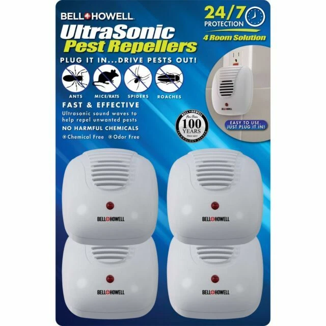 Bell Howell EM-001677 Ultrasonic Pest Repeller