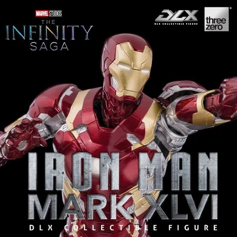 Threezero Marvel The Infinity Saga DLX Ironman Iron Man Mark Mk 46 MK46 In Hand Cover