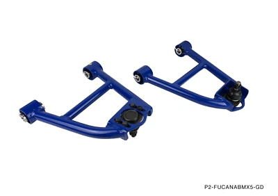 P2M Phase 2 Adjustable Front Upper Camber Control Arms FUCA Miata NA NB 90-05 - Image 1 of 4