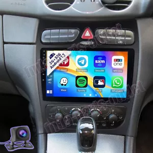 9" Autoradio Für Mercedes Benz CLK C209 W209 Carplay 2+32G Android 13 Navi GPS - Bild 1 von 17
