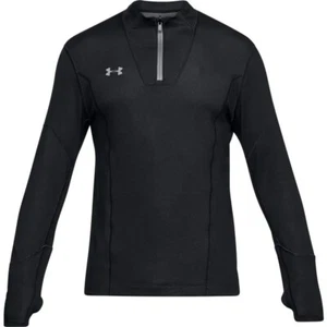 Under Armour Challenger ColdGear Midlayer Zip Top, Black, XXL, NEW - Picture 1 of 2