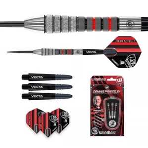 Winmau Dennis Priestley Diamante 3-Zero 90% punta acciaio tungsteno 19 g - Foto 1 di 2