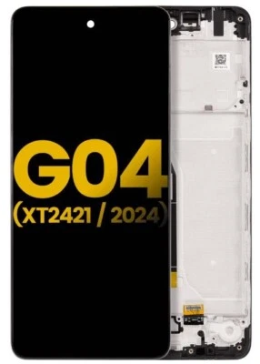 Pantalla LCD + Marco Compatible OEM Original para Motorola Moto G04✅XT2421/2024✅EE. UU. Foto 1 de 4