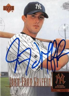 John Ford Griffin autographed baseball card 2001 Upper Deck Star #85 NY Yankees - Image 1 of 3