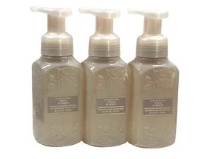 NEW 3 BATH & BODY WORKS WHITE PUMPKIN GENTLE FOAMING HAND SOAP 8.75 FL OZ WASH - Picture 1 of 5