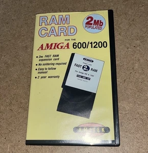 Amitek 2mb Ram Expansion PCMCIA For The Commodore Amiga A1200 / A600 - Afbeelding 1 van 4