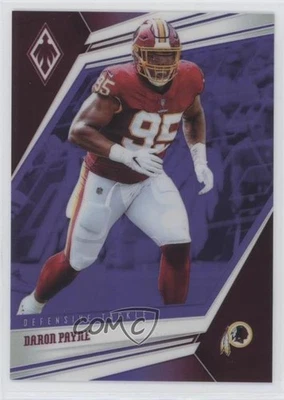 2019 Panini Phoenix Purple /149 Daron Payne #63 - Image 1 of 2