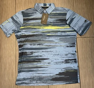 Galvin Green Men’s Mathew Ventil8 Plus Golf Polo Blue/Sharkskin Size XXL NWT - Picture 1 of 9
