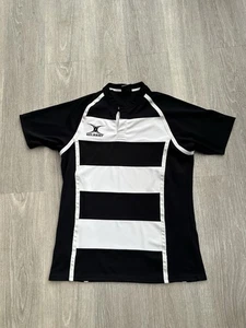 Gilbert Rugby Shirt Größe XXL. Schwarz und Weiß - Bild 1 von 6