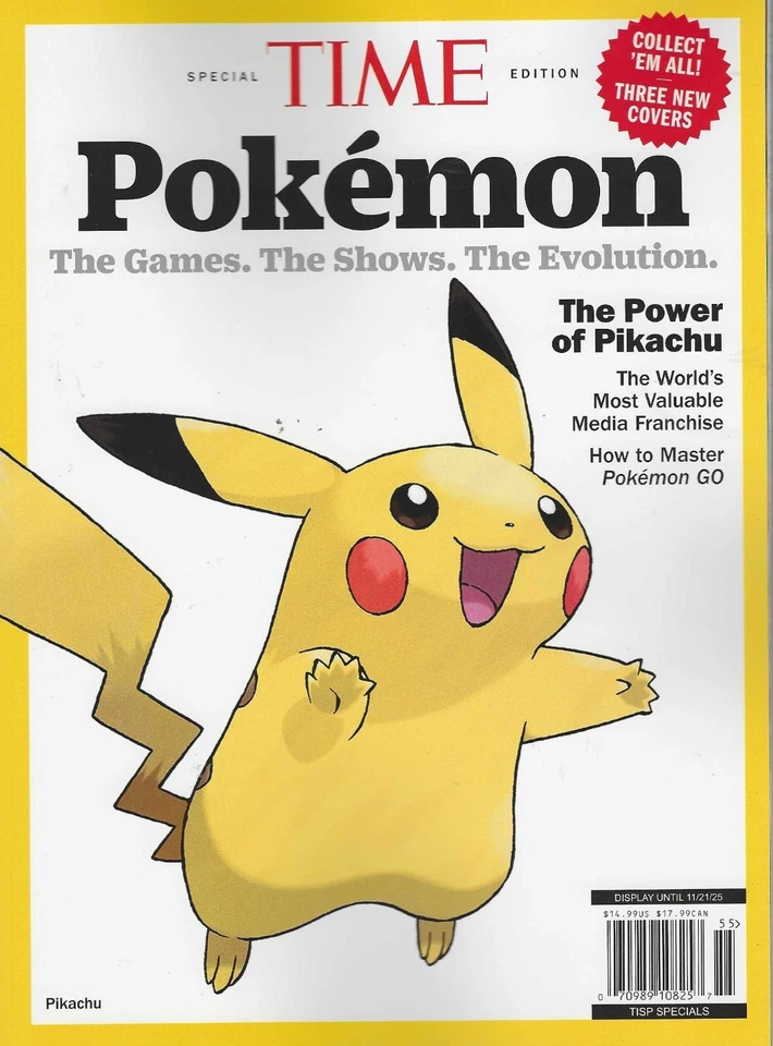 Time Magazine Special: 2025  Pokemon Pikachu - Image 1 of 1
