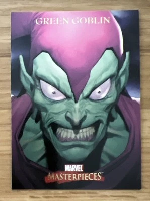 SKYBOX MARVEL MASTERPIECES 2007 Card #34 GREEN GOBLIN - MINT CARD! - Image 1 of 2