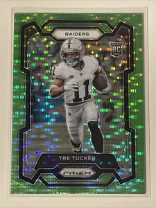 2023 Panini Prizm - Rookies Tre Tucker #362 Green Wave Prizm (RC) - Picture 1 of 6