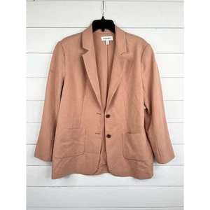 Nordstrom Blazer Jacke zwei Knöpfe gekerbtes Revers vorne Taschen Gr. M Relaxed Fit - Bild 1 von 10