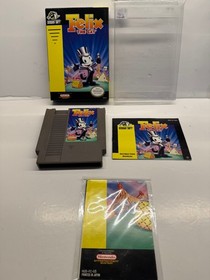 Felix The Cat Nes Complete In Box CIB Rare Poster L@@K!