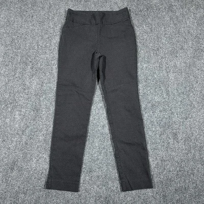 CHARTER CLUB Cambridge Ponte Pierna Delgada - Talla 8 - Tejido Pull on - Carbón Foto 1 de 4