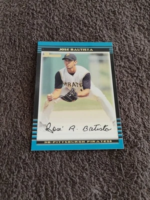 2002 Bowman Jose Bautista Pittsburgh Pirates Baseball Card #421 - Image 1 of 2