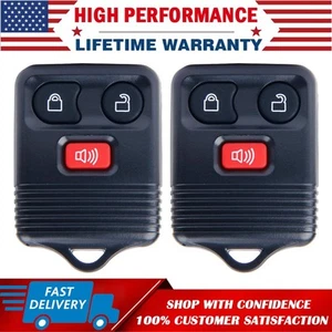 2X Keyless Entry Car Remote Control Key Fob Transmitter Alarm For Ford F150 F250 - Picture 1 of 15