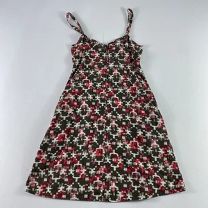 Patagonia Dress Womens 2 Abstract Tribal Summer A-Line Hemp Organic Cotton 58931 - Picture 1 of 9