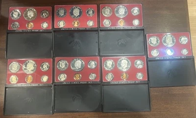 U.S. Mint Proof Sets (1973×3, 1974×2, 1978×2) – 7 Total Sets - Image 1 of 4