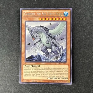 Yugioh Gameciel, the Sea Turtle Kaiju DOCS-EN088 Rare 1st Edition NM - Picture 1 of 2