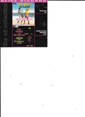 Cliff Richard - Wonderful Life* Aladdin & his Wonderful Lamp (EMI 2 CD  1992) - Image 1 of 2