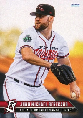 John Michael Bertrand 2025 Elección Richmond Ardillas Voladoras #17 Gigantes Irlandeses 🔥 Foto 1 de 2