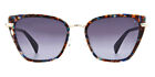 Rag & Bone RNB1057/G/S Sunglasses Blue Havana Gray Shaded 56 New 100% Authentic