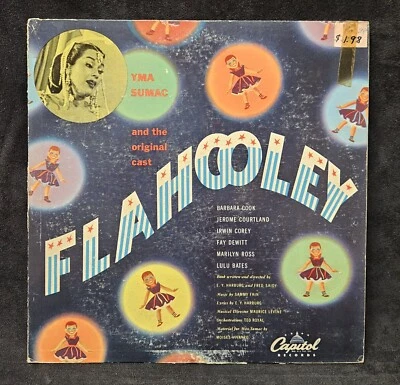 LP Vinyl FLAHOOLEY Original Cast YMA SUMAC Capitol Records S-284 Broadway Sdtk - Image 1 of 4