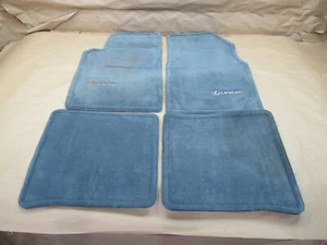 92-96 LEXUS ES300 VCV10 SET OF 4 FRONT & REAR FLOOR MAT CARPET BLUE OEM - Picture 1 of 16