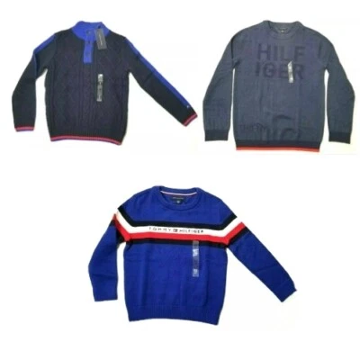 Tommy Hilfiger Boys Sweater Pullover Cotton - Image 1 of 4