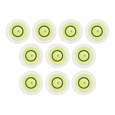 10Pcs High-precision Mini Universal Spirit Level Round Horizontal Beads Balancer - Image 1 of 4