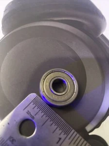 NSK 608z Rodamiento de Bolas Doble Blindaje Metal Cromo Monopatín Nuevo Alta Calidad - Imagen 1 de 6