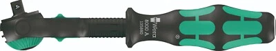 Wera 8000 A Black Edition Zyklop Speed Ratchet Wrench 1/4" Drive 05135880001 - Image 1 of 4